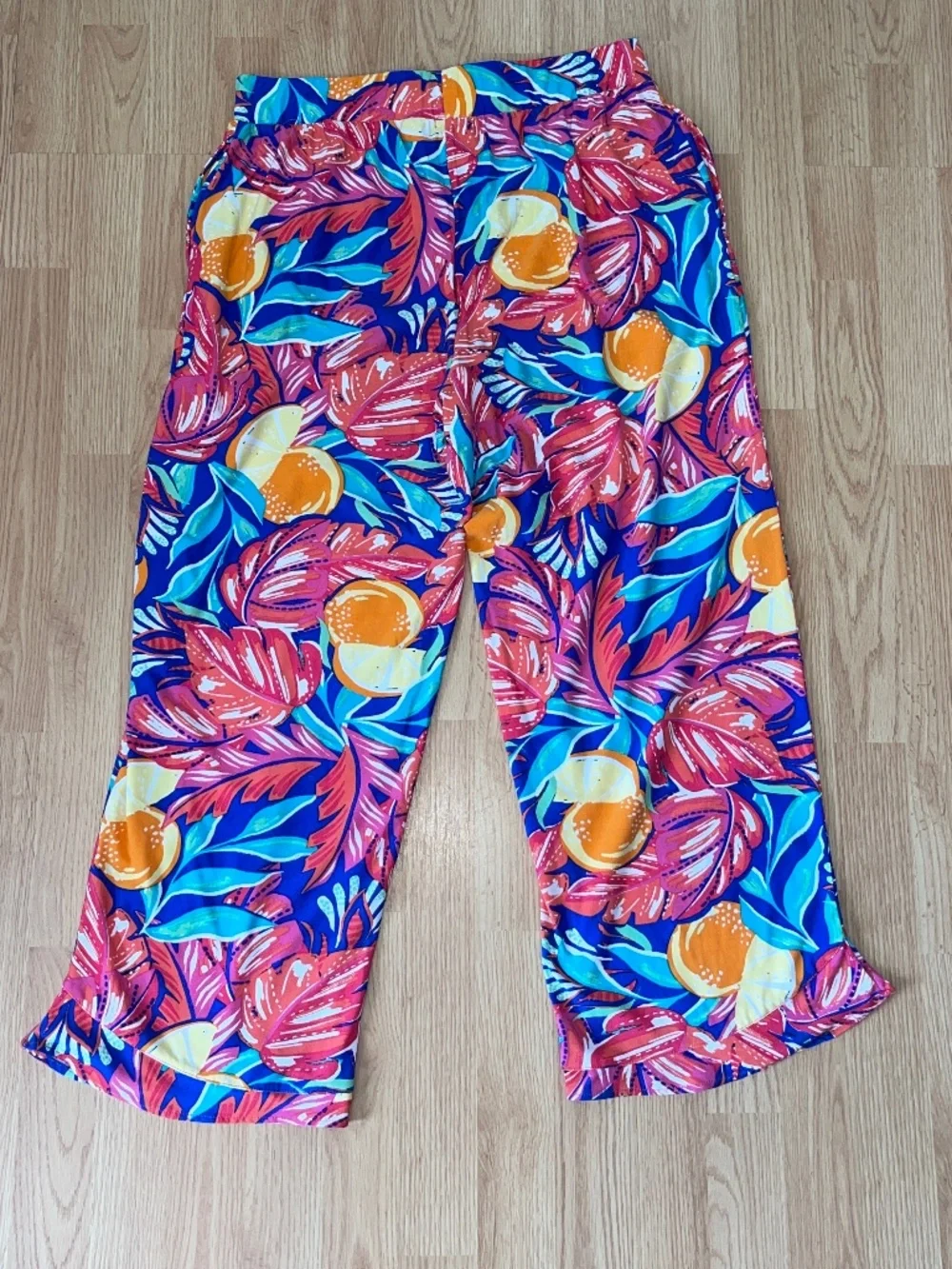Crown & Ivy Bundle Pull On Loose Fit Ankle Palazzo Pants Size Large